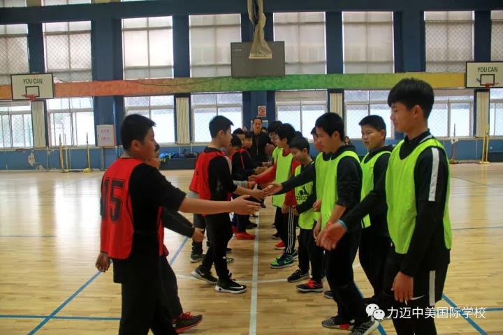 「北京市力迈外国语」力迈中美2017年中学生篮球赛(图1)