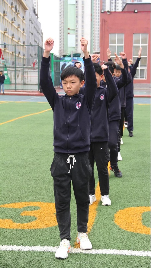 靠近阳光，成为更好的自己 | 力迈中美学校中小学生广播操大赛(图8)